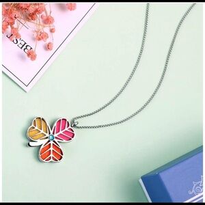 Stainless Steel Oil Perfume Diffuser Necklace